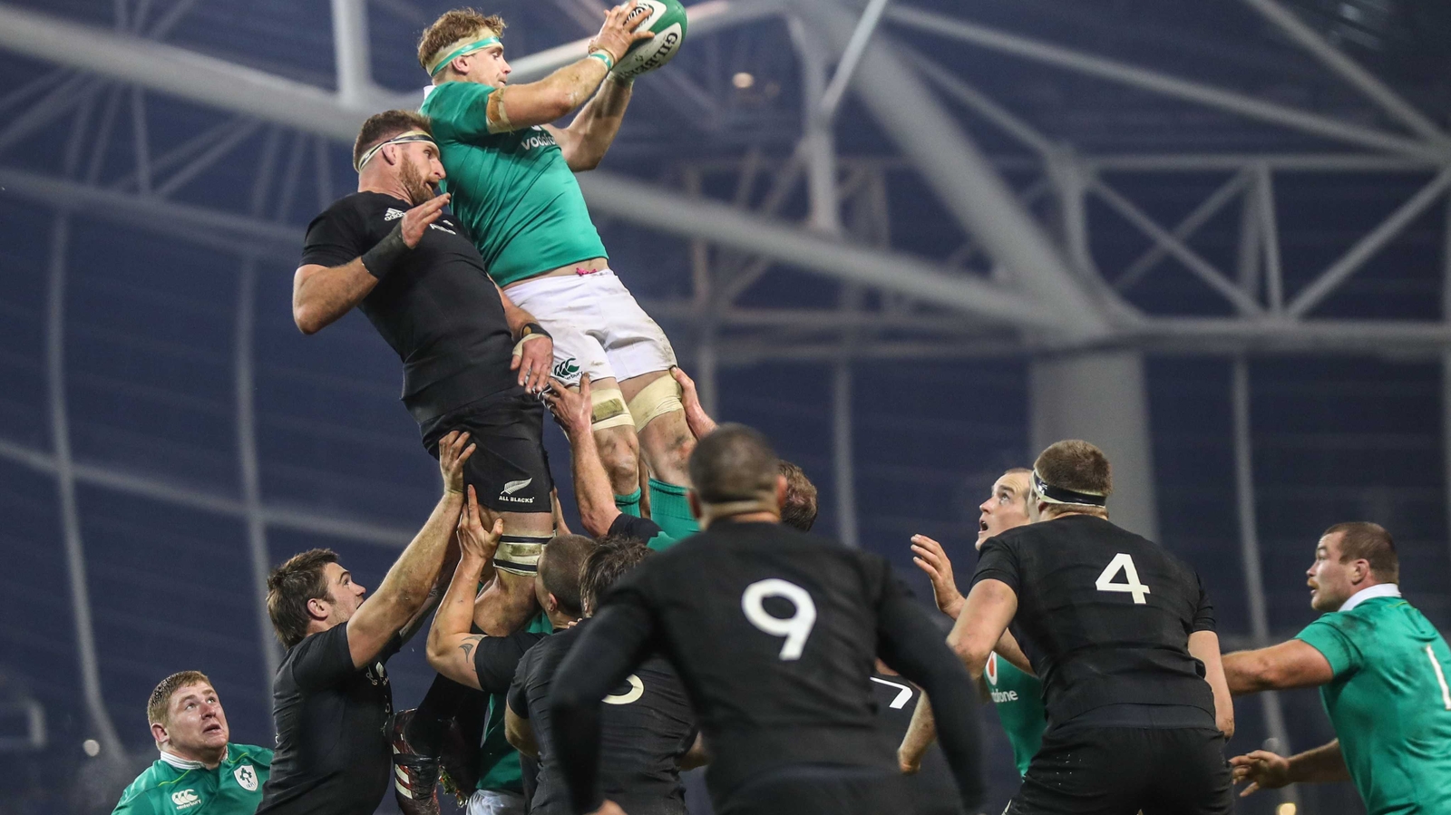 Ireland v All Blacks will be live on RTÉ