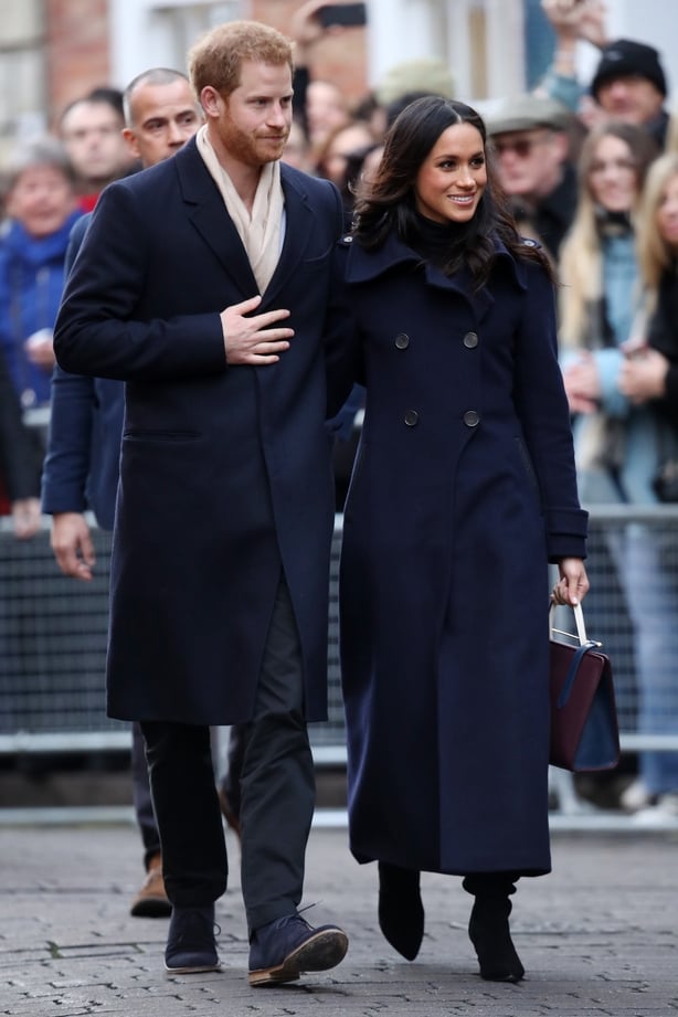 Prince Harry and fiancee Meghan Markle