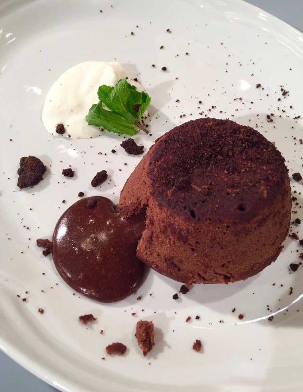 Mark Murphy's Chocolate Fondant & Coffee Crumble