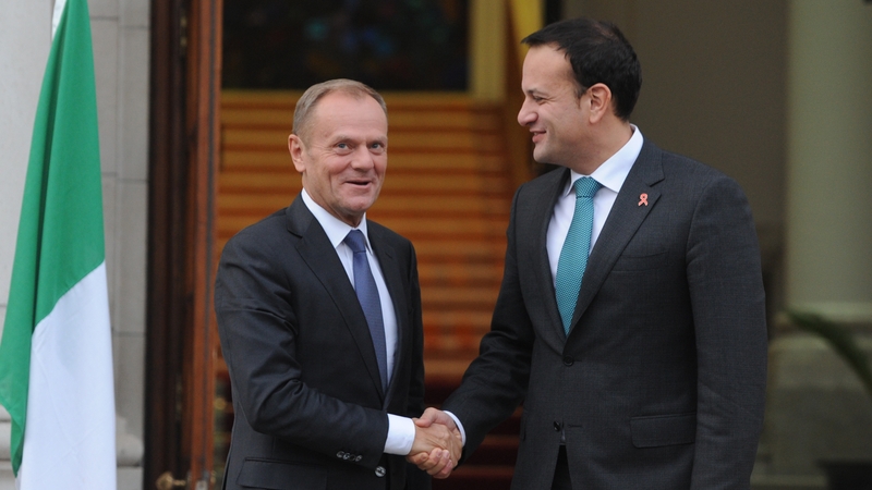 Leo Varadkar and Donald Tusk held a meeting in Dublin