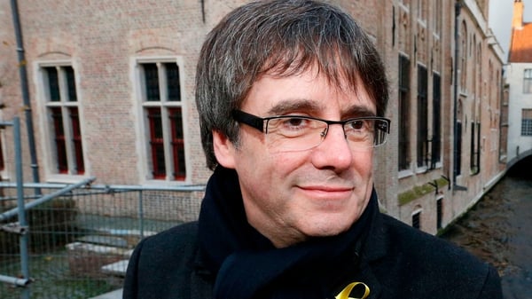 Charles Puigdemont would be detained if he returns to Spain