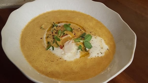 Lobster Bisque Neven's Christmas Menu