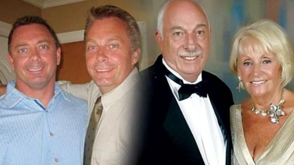 (L-R) Steven Alexander, his brother Doug Jnr and their parents Doug and Lily Ryan-Alexander died in the crash