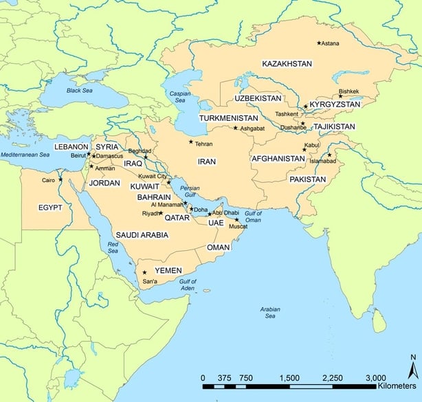 The long war: the United States military and the Middle East