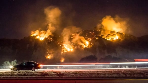 The wildfires continue to rage in Southern California