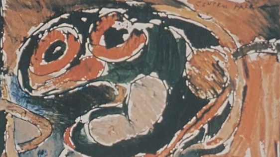'Central Park' by Pierre Alechinsky at Rosc (1967)