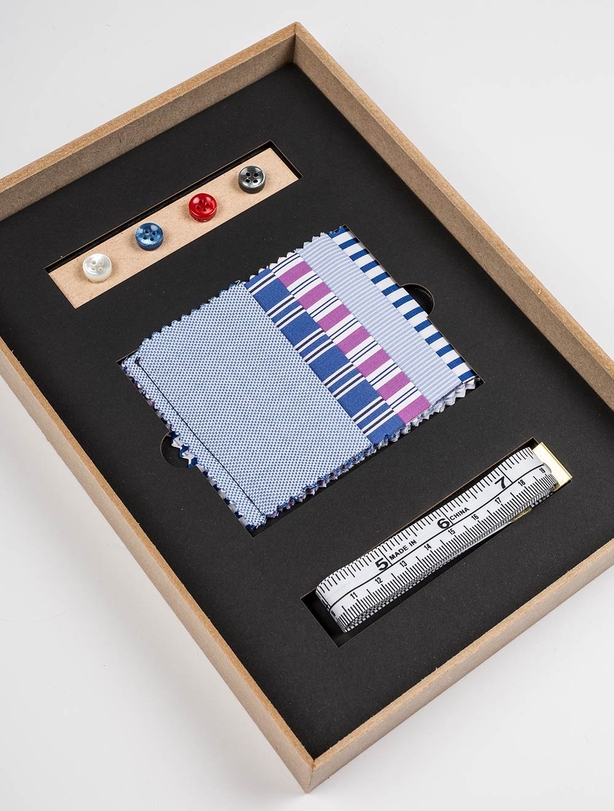 Louis Copeland Made to Measure Shirt Box Inside