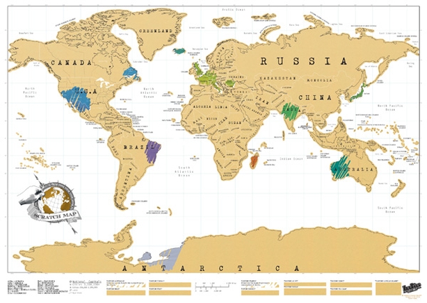 Scratch Map