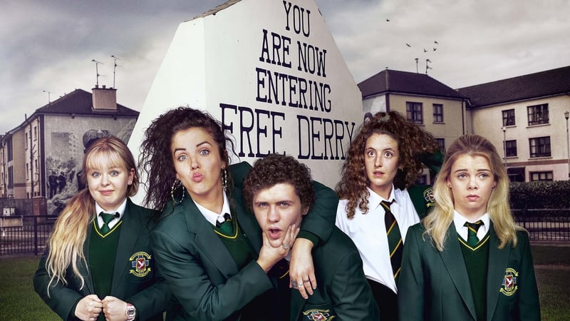 Derry Girls debuts on January 4 on Channel 4