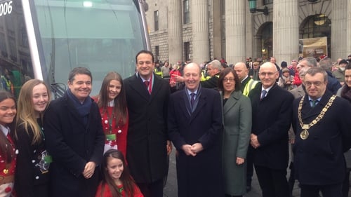 Leo Varadkar launched the new service this morning along with Minister for Transport Shane Ross and Minister for Finance Paschal Donohoe