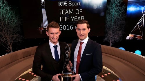 Gary and Paul O'Donovan claimed the team award in 2016 following their Olympic silver medal