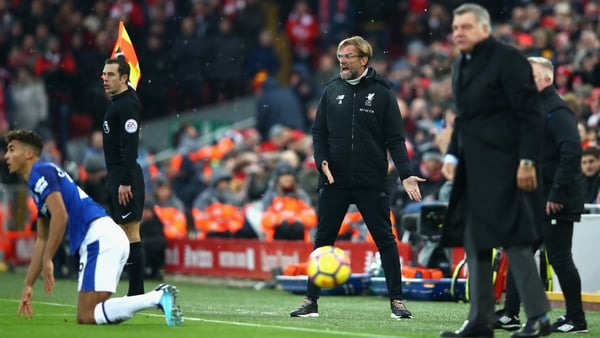 Jurgen Klopp was not a happy man at the final whistle