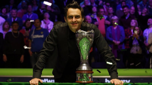 Ronnie O'Sullivan collected his sixth UK title in York