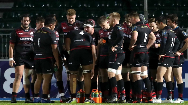 Saracens regroup after conceding the fifth try
