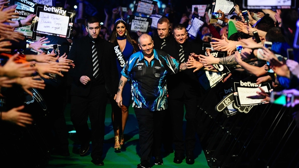 Phil Taylor will soon walk on and walk off for the final time