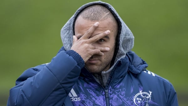 Simon Zebo is looking to sign off with Munster in style this season