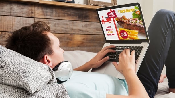 ordering food online