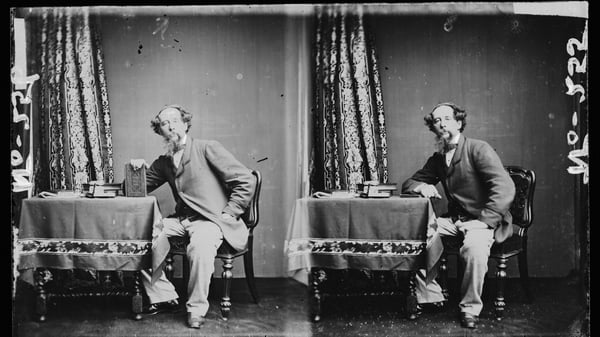 What the Dickens? Two portraits of Charles Dickens from cica 1860. Photo: Hulton Archive/Getty Images