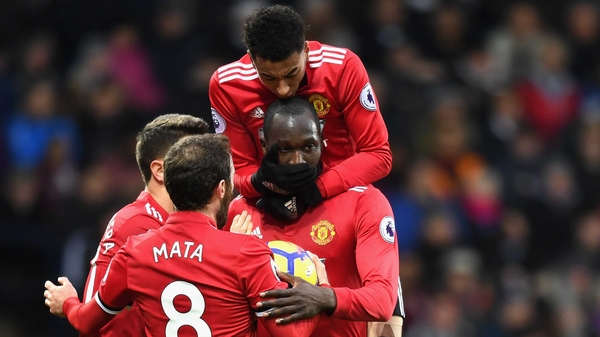 Romelu Lukaku scored late on