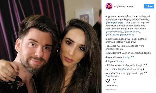 Eoghan McDermott and Aoife Melia