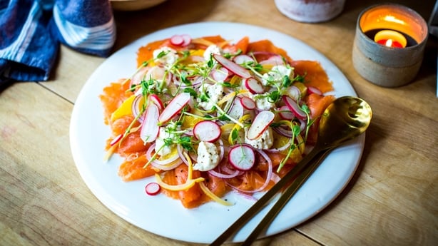 smoked salmon