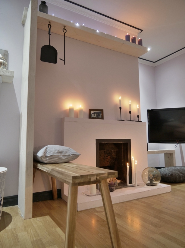 Hard to believe it in comparison to the before pics - the floor is visible for starters.