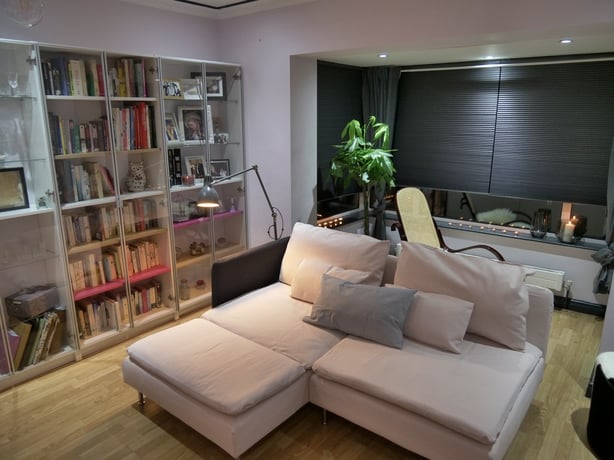 After: That living room is unrecognisable.