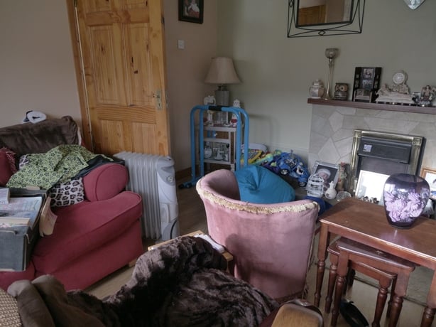 Before: A look at that living room before Róisin got at it!