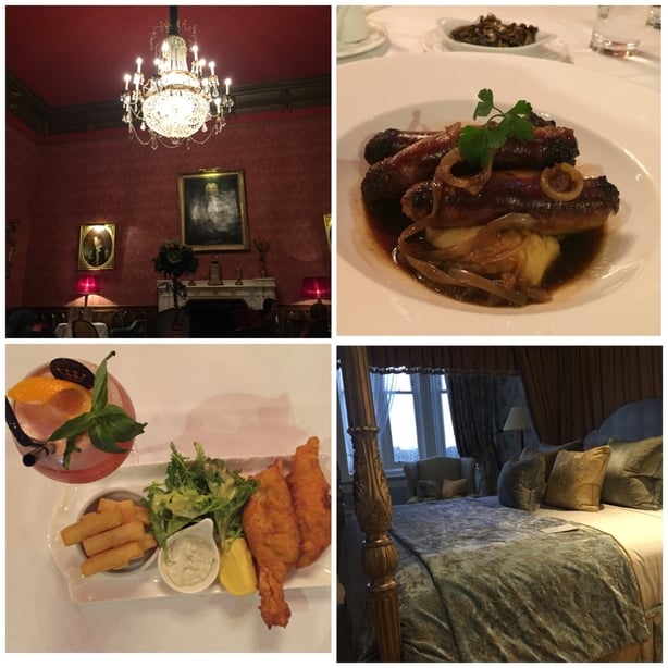 Dinner at Dromoland Castle