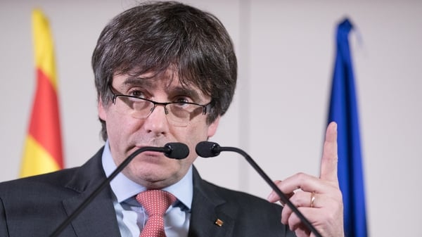 Carles Puigdemont's regional government held an independence vote last year in defiance of a Spanish court that had ruled it illegal
