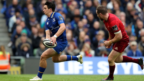 Joey Carbery and JJ Hanrahan, right, have both been linked with move to Ulster