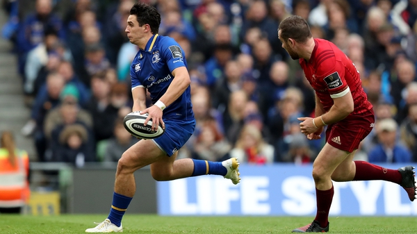 Joey Carbery and JJ Hanrahan, right, have both been linked with move to Ulster