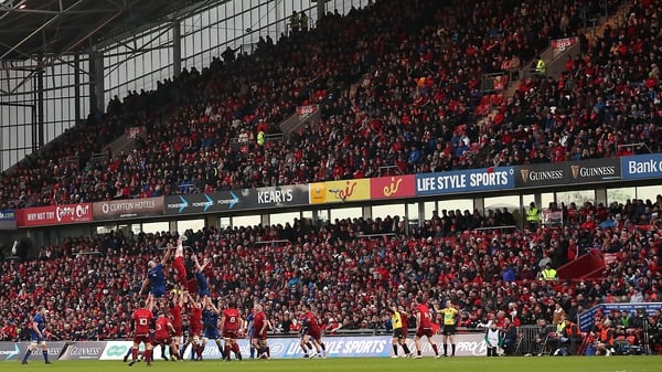 A pack Thomond Park is ready to welcome Toulon to Limerick