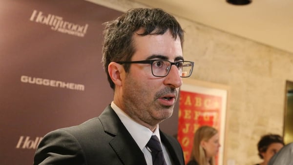 John Oliver: dissatisfied about results of his Hoffman questioning
