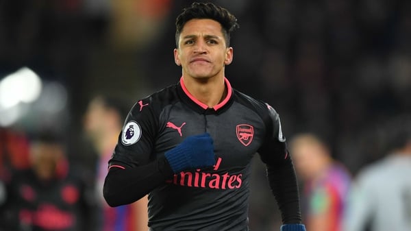 Sanchez's contract with Arsenal expires at the end of the season