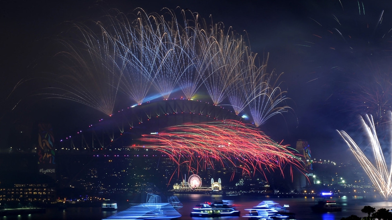 Spectacular Displays Usher In 2018 Around The World