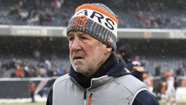 John Fox marches out of Soldier Field after three years with the Bears