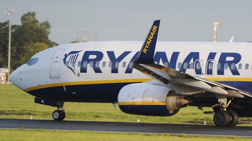 Ryanair said the issue was being dealt with by the Spanish authorities (File pic)
