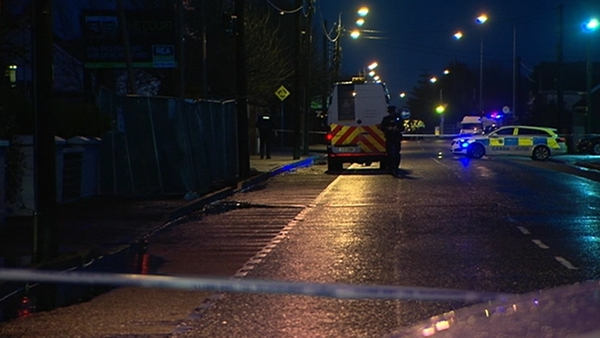 Gardaí have sealed off three scenes in the town