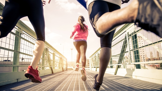 running