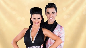 Jake Carter and his professional dance partner Karen Byrne Jake Carter and his professional dance partner Karen Byrne
