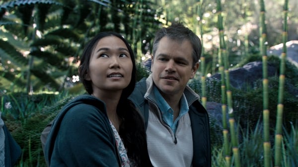 Hong Chau and Matt Damon star in Downsizing