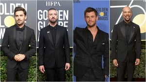 Find out which men joined the 'black dress' protest at the Golden Globes. Find out which men joined the 'black dress' protest at the Golden Globes.