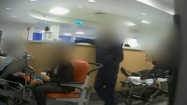 RTÉ News went undercover to film in three hospitals to find out what conditions were like
