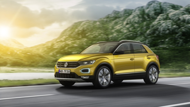 VW's new compact SUV - the T-Roc.