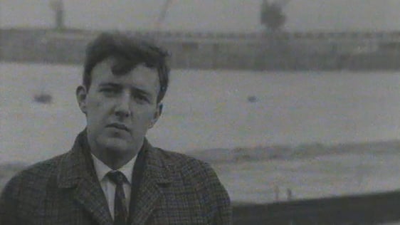 Bill O'Herlihy at Rosslare Harbour (1968)
