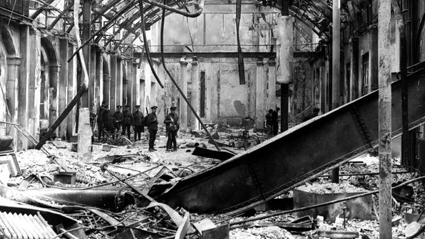 GPO in ruins