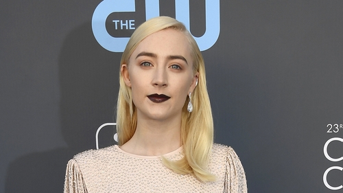 Saoirse Ronan opted for a vintage look at the Critics Choice Awards
