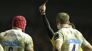 James Haskell can't gets a red card for a dangerous tackle