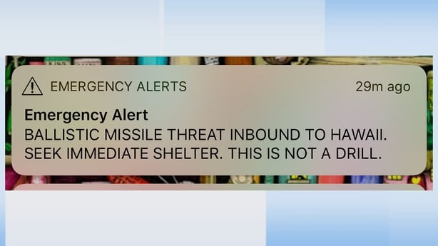 Authorities in Hawaii apologise for false missile alert